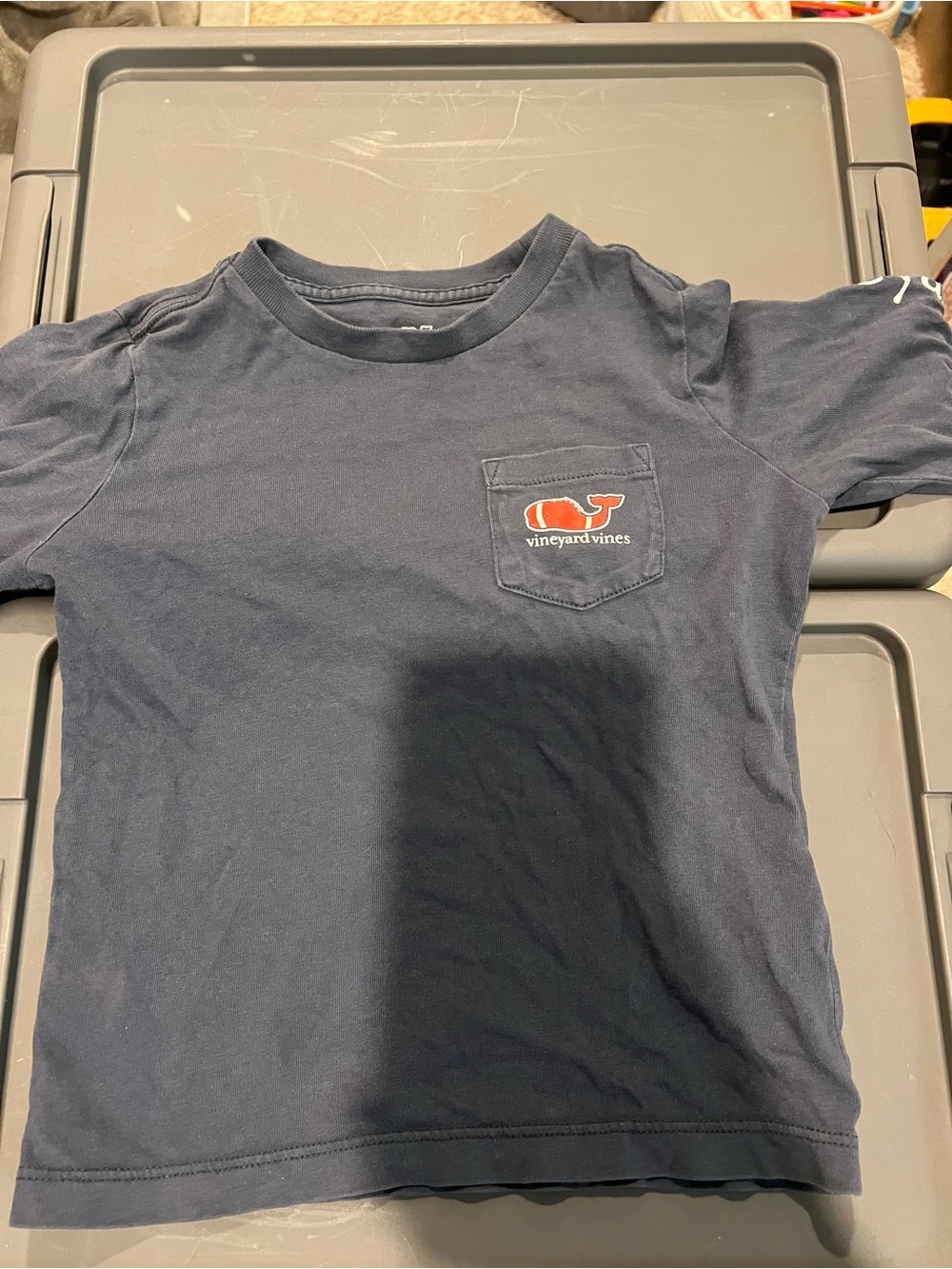 Vineyard Vines football tee